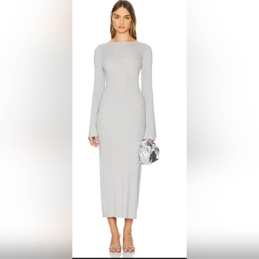 James Perse Ribbed Maxi Dress